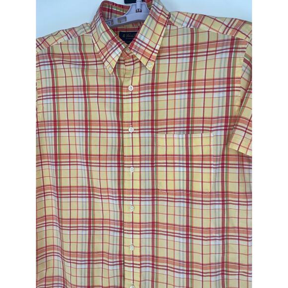Brooks Brothers Mens Plaid Buttondown Shirt - Picture 2 of 6